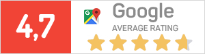 google average rating 4,7